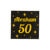 Classy Party Servetten - Abraham 50