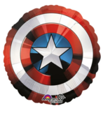 Folieballon 'Captain Amerika Schild' Avengers