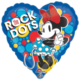 Folieballon - Minnie Mouse - The Rock Dots