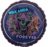 Folieballon 'Wakanda Forever' Black Panther