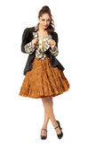 Petticoat luxe metallic, 3 laags , diverse kleuren