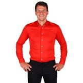 Shirt heren Basic rood