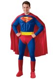 Superman muscle chest, heren, rood/blauw