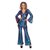 Catsuit disco, paars groen,